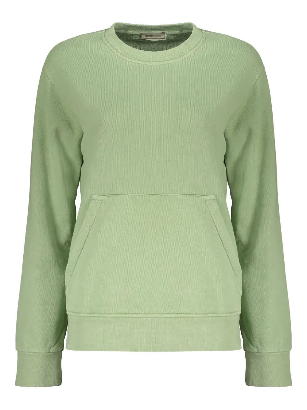 Herno Sweater van katoenblend Groen