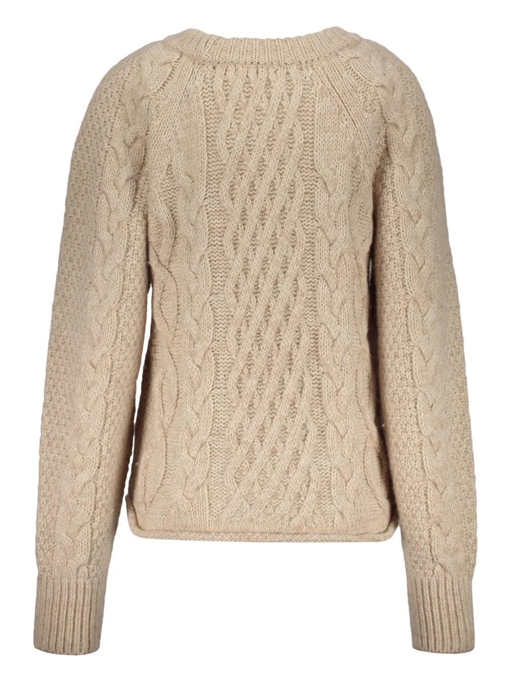 Low Classic pull en maille torsadée | Pulls | Image 2