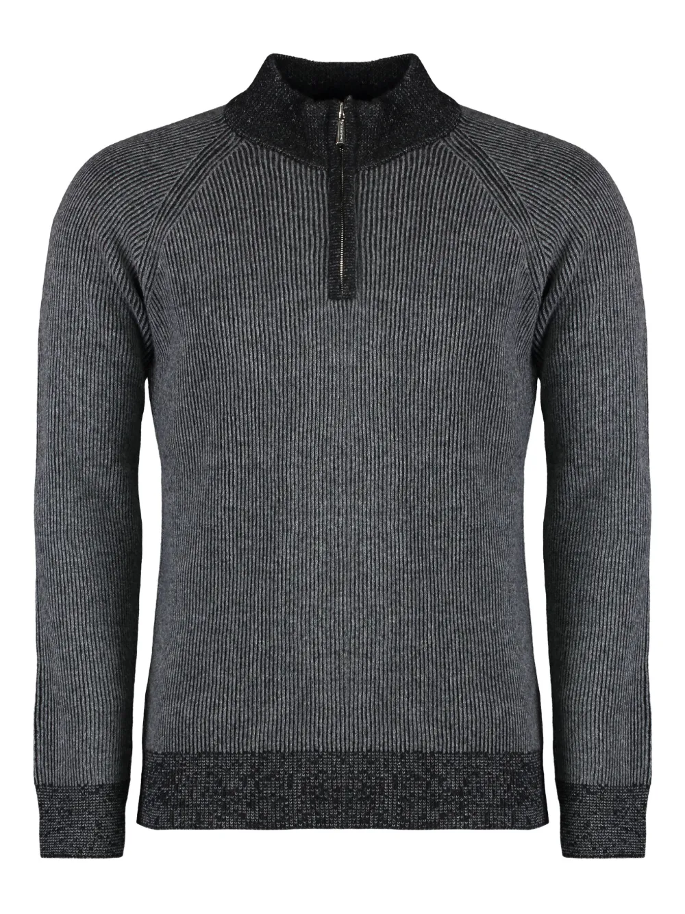 Moorer Fedro Wool And Cashmere Sweater In Blue