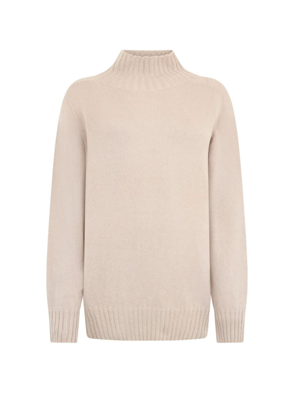 Moorer funnel-neck sweater - Toni neutri