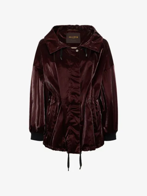 Moorer drawstring-detail jacket