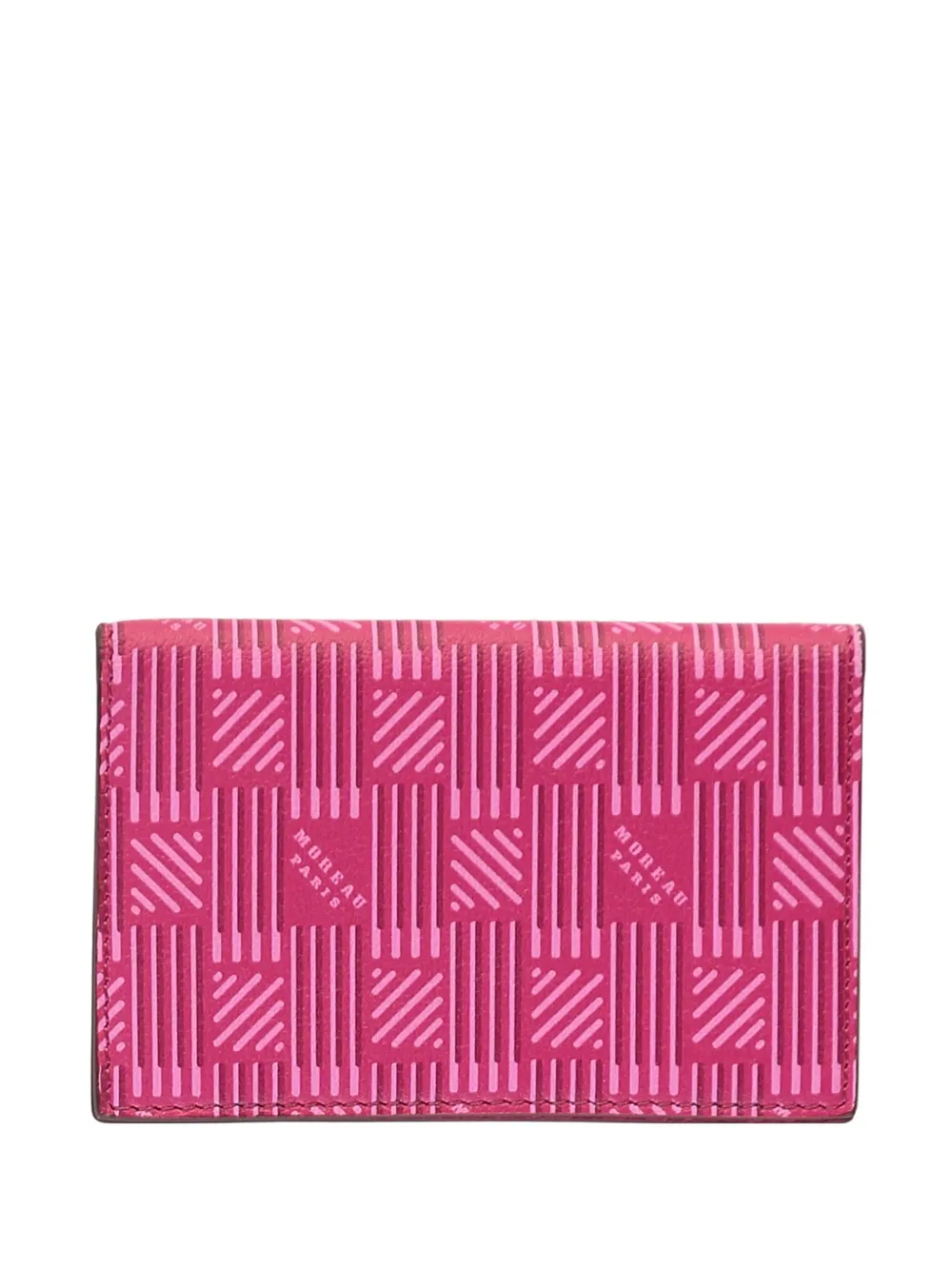 Moreau Leren pasjeshouder Roze