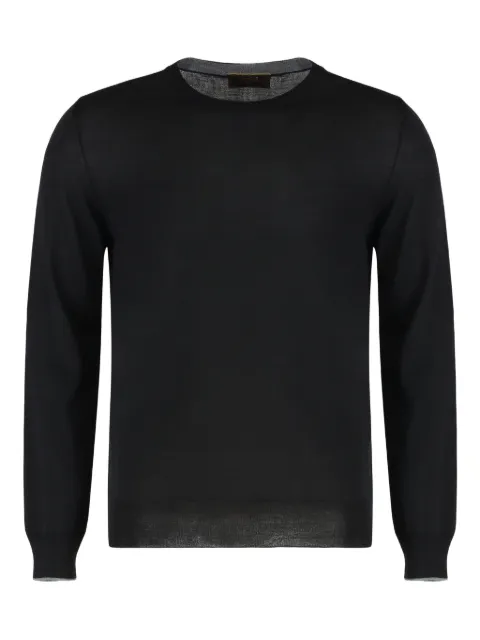 Moorer suéter con cuello redondo