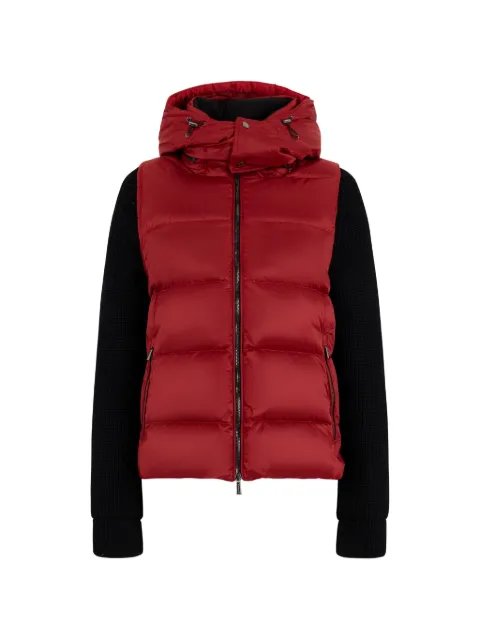 Moorer Ghiara-Sh hooded-quilted jacket