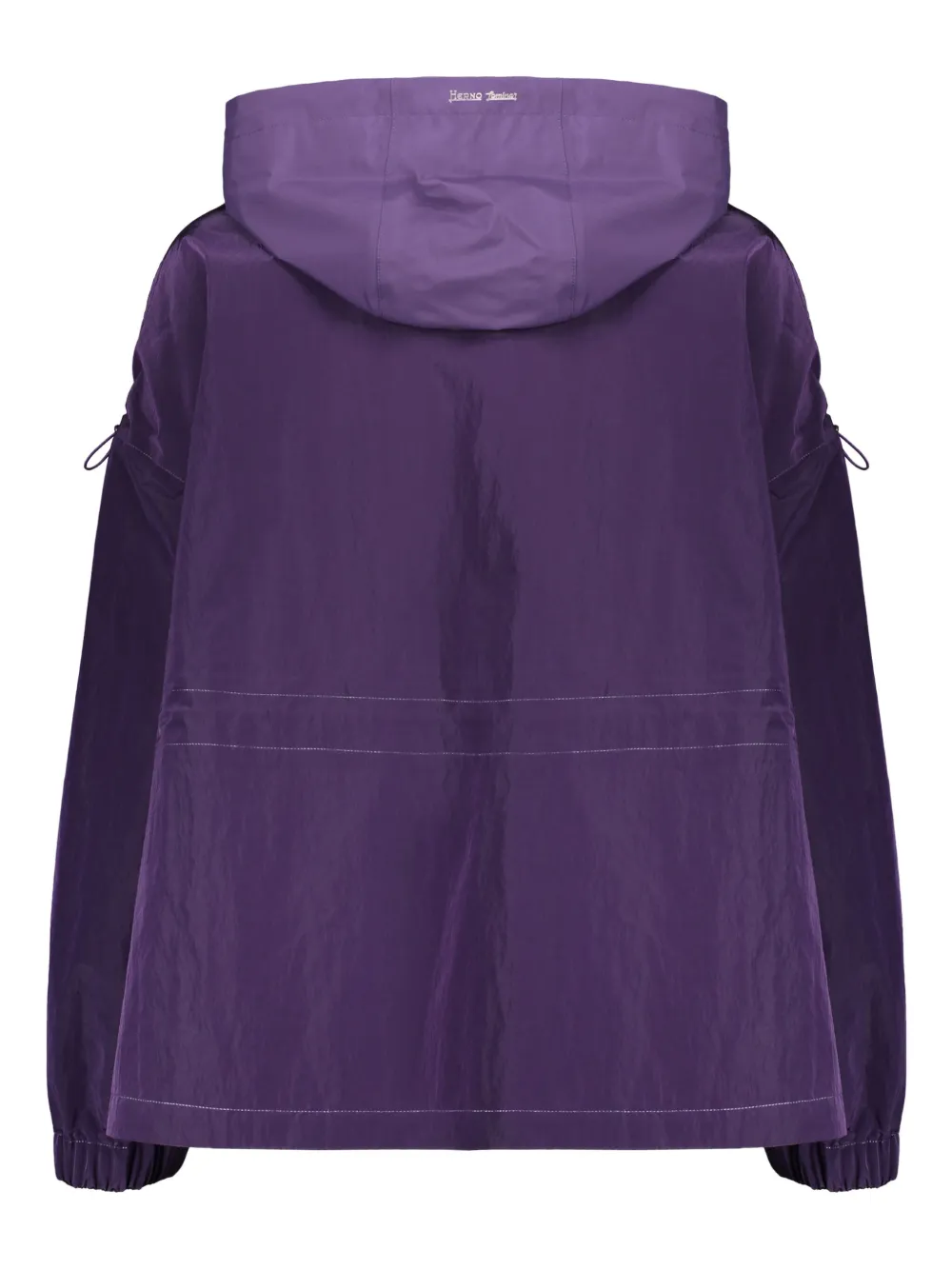 Herno zip-up parka Paars