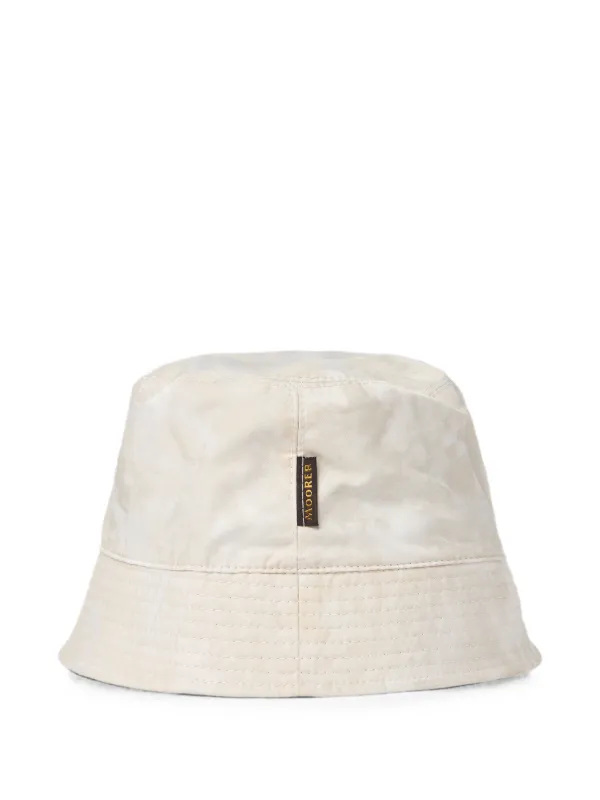 Moorer Tie-dye Bucket Hat in Neutrals