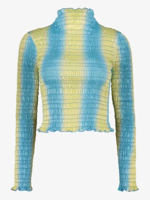 Amy Crookes gradient-effect top