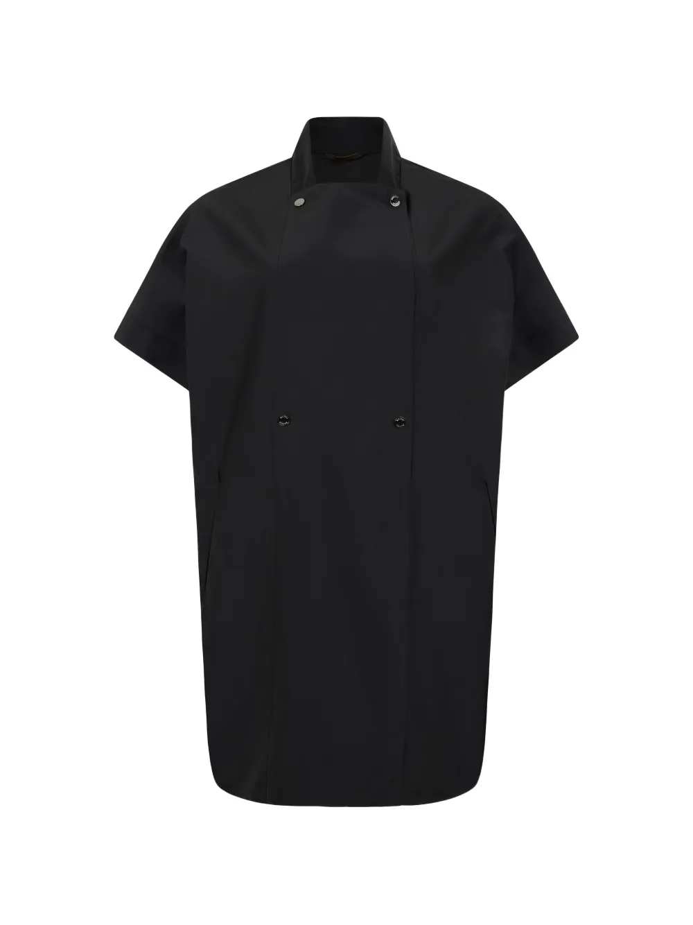 Moorer double-breasted overcoat - Nero