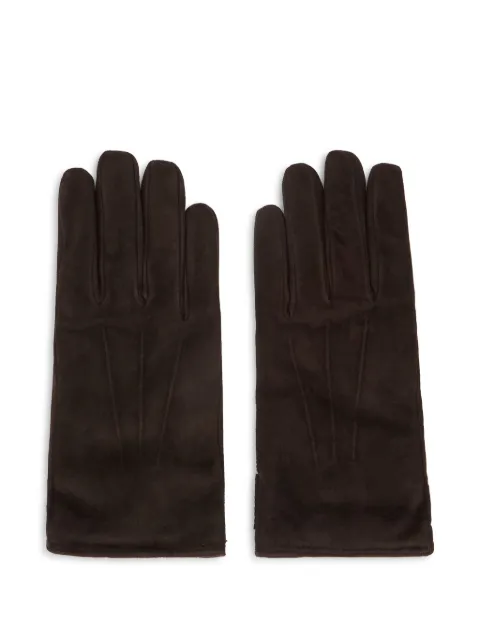 Moorer press-stud gloves