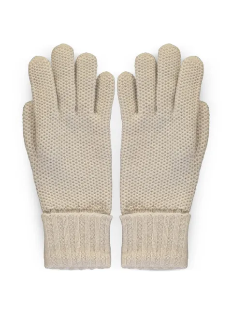 Moorer ribbed-knit gloves