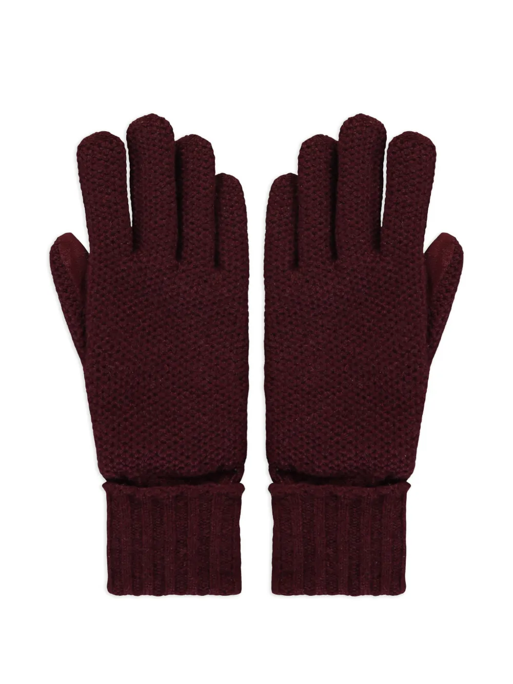 Moorer Gebreide handschoenen Rood