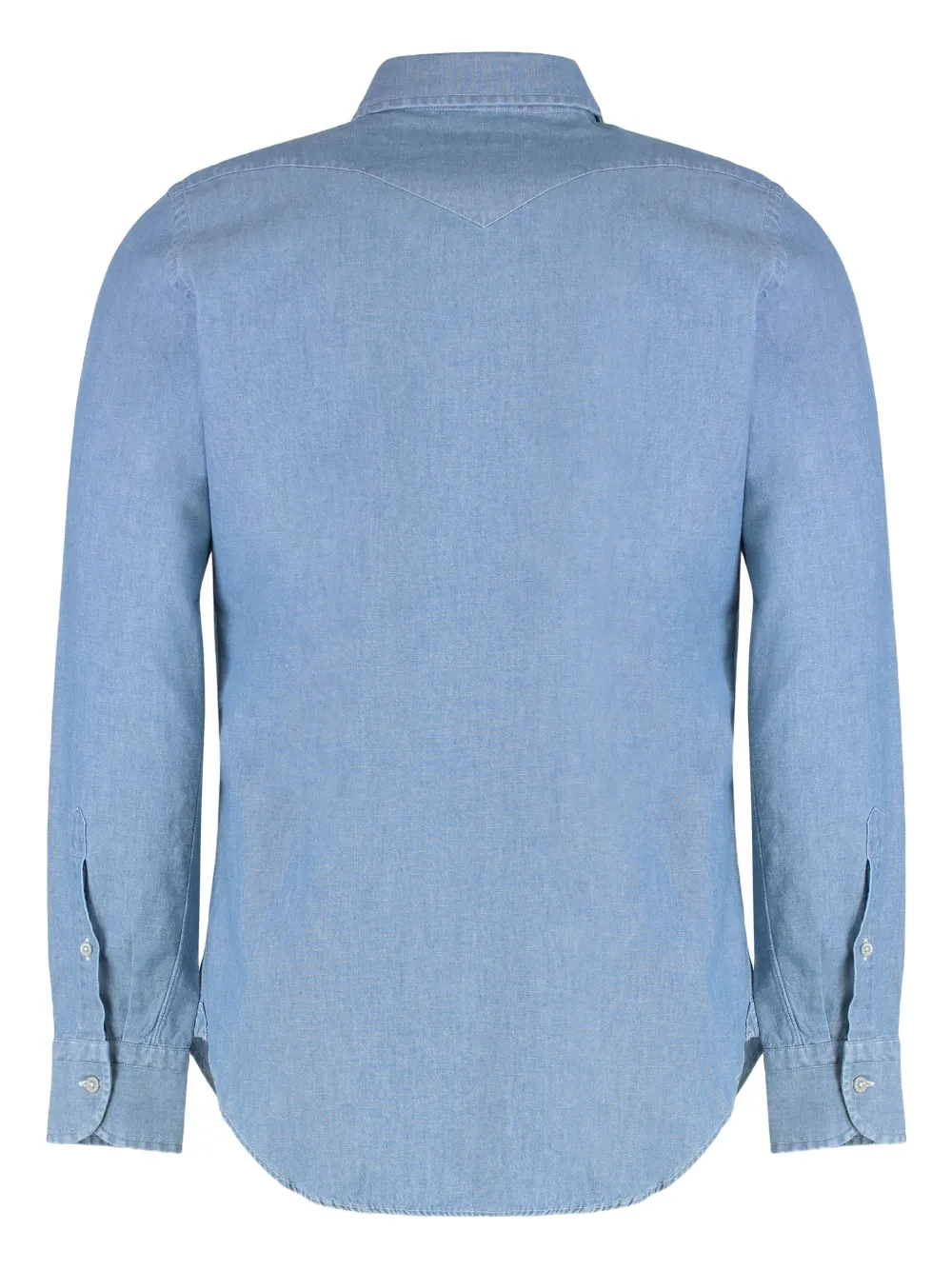 Moorer long-sleeve shirt - Blauw
