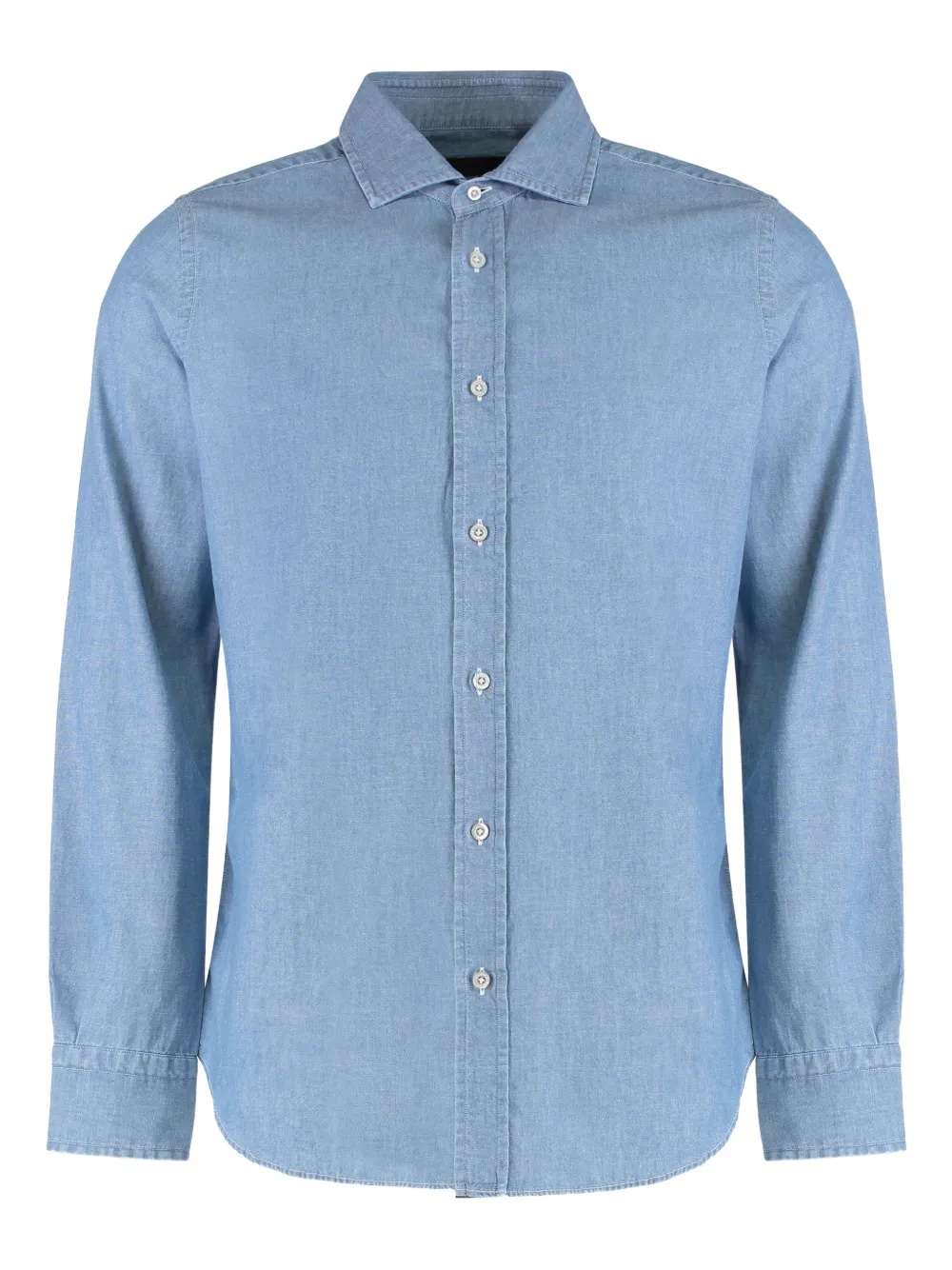 Moorer long-sleeve shirt - Blu