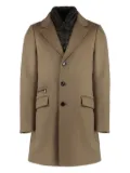 Moorer Harris cashmere coat - Brown