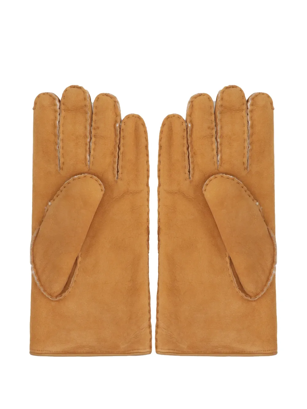 Moorer Hideko suede gloves - Bruin