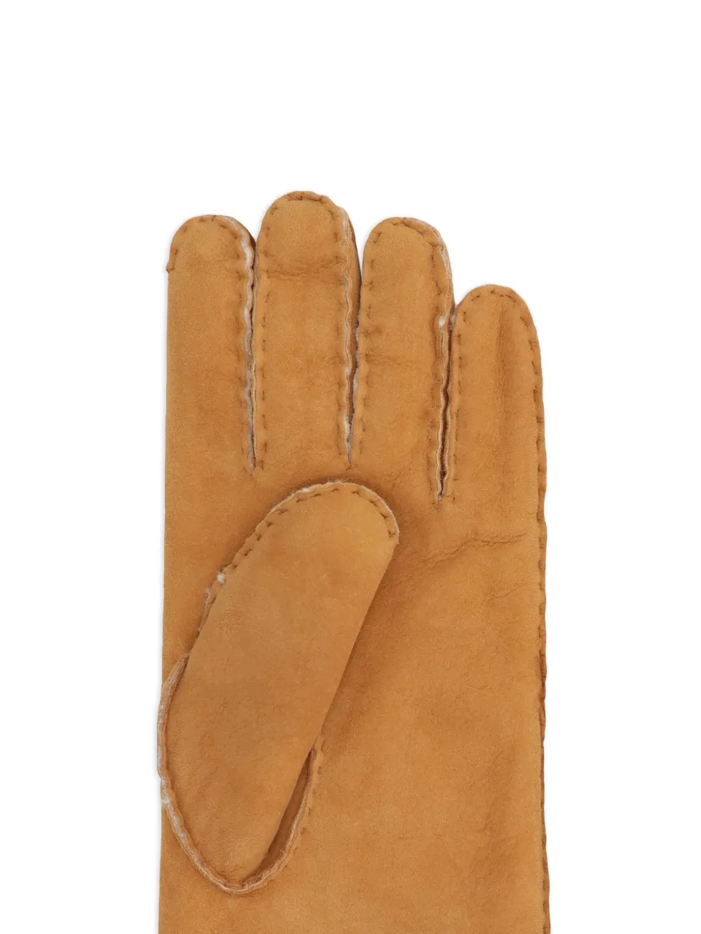 Moorer Hideko suède handschoenen Bruin