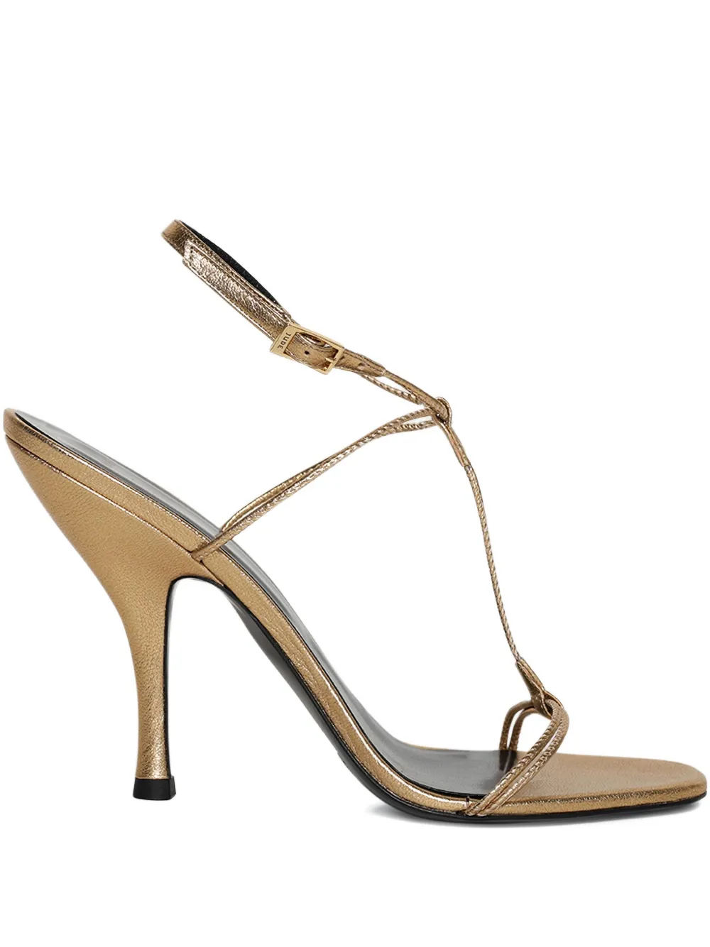 Jude 108mm Mixer metallic strappy sandals Gold