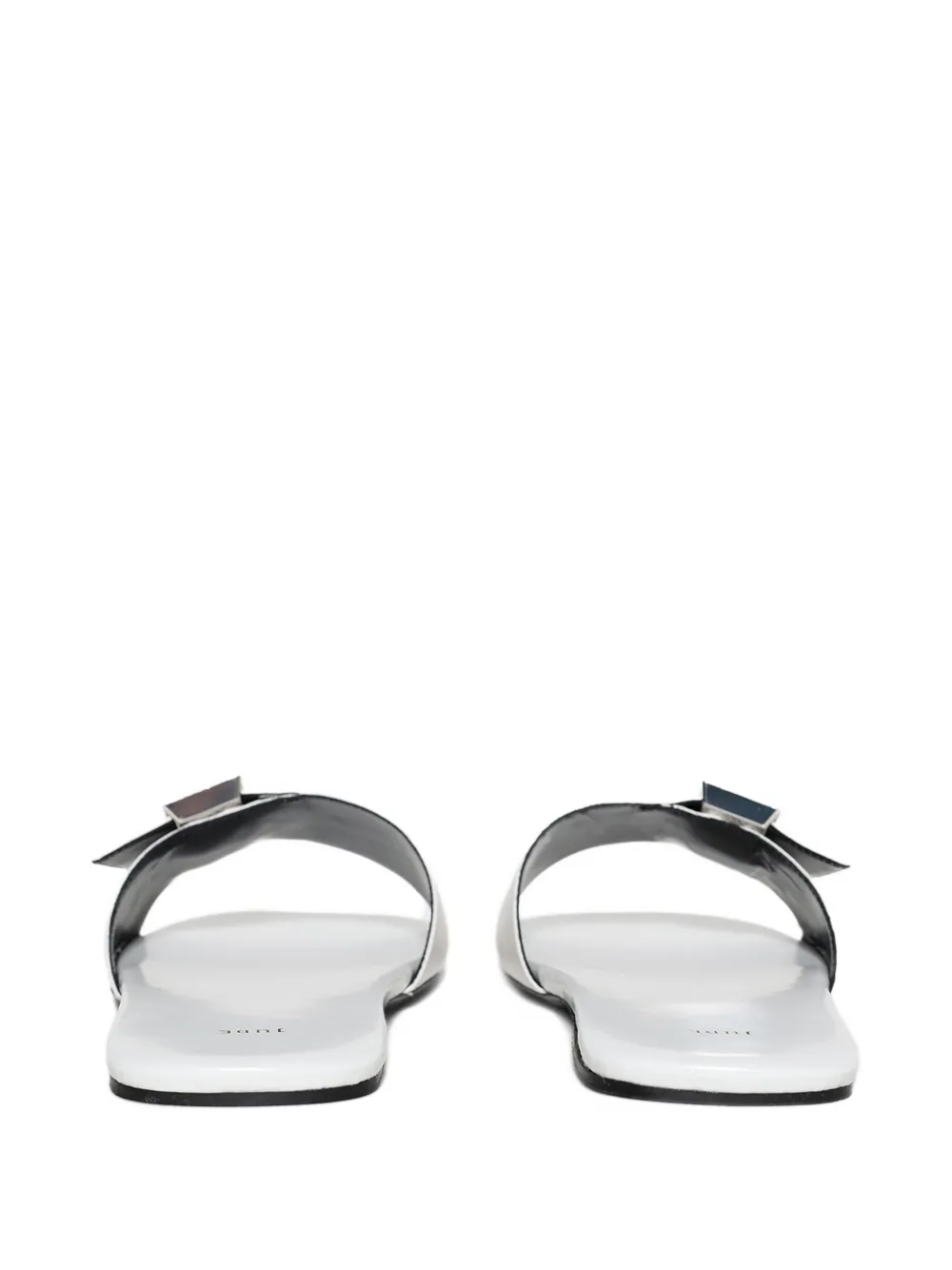 Jude Floor flat sandals White