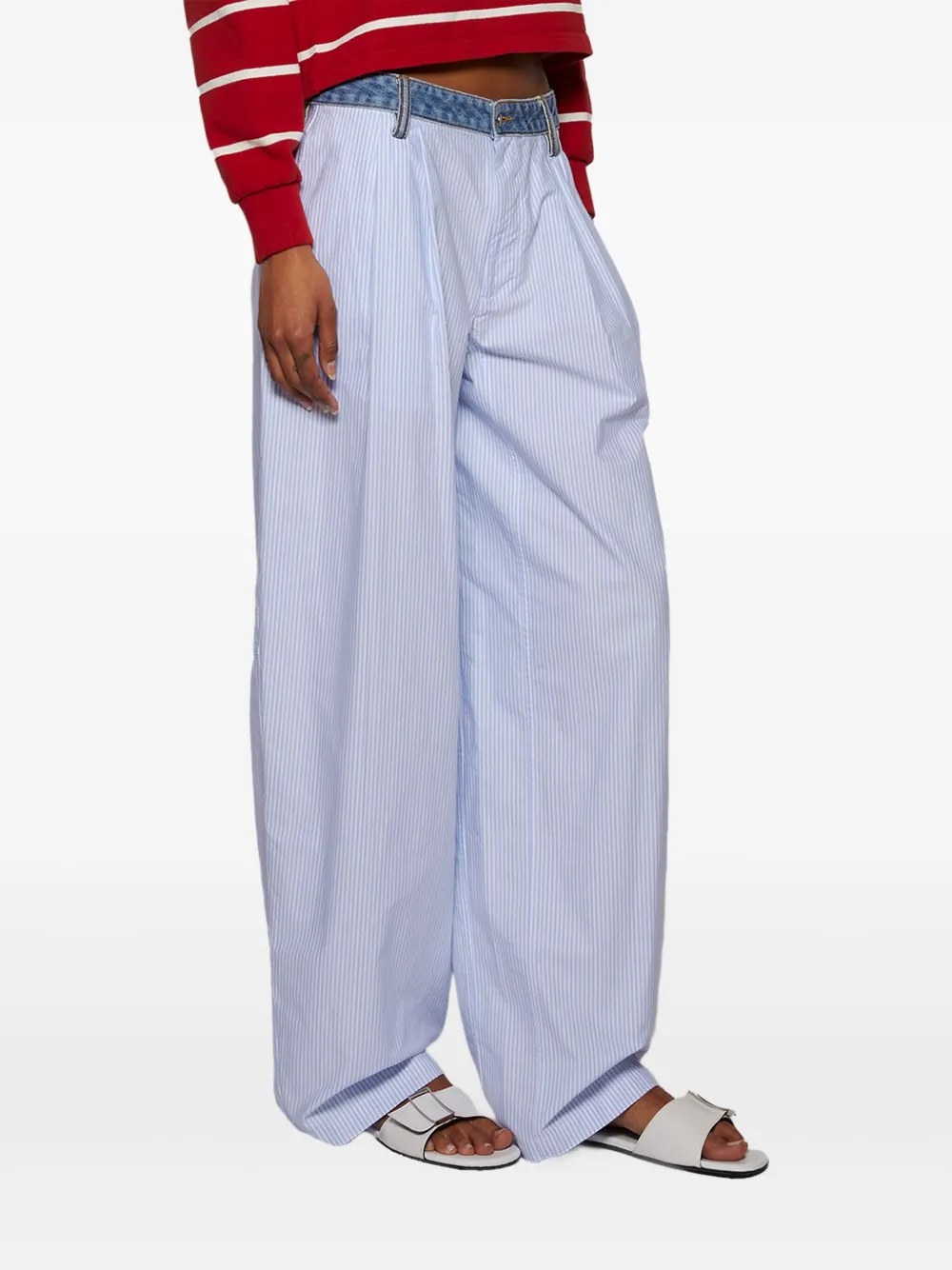 Jude Floor flat sandals White