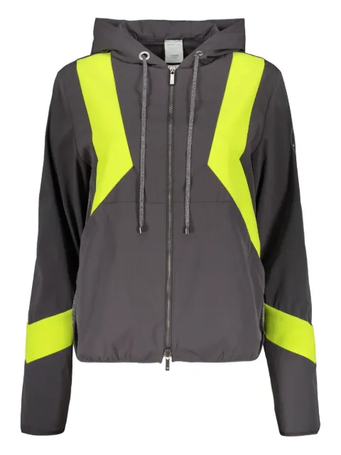 Lorena Antoniazzi contrast-panel hooded jacket