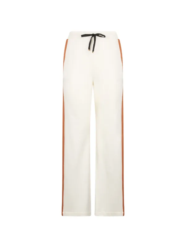 Moorer Straight-leg Drawstring Trousers in Neutrals