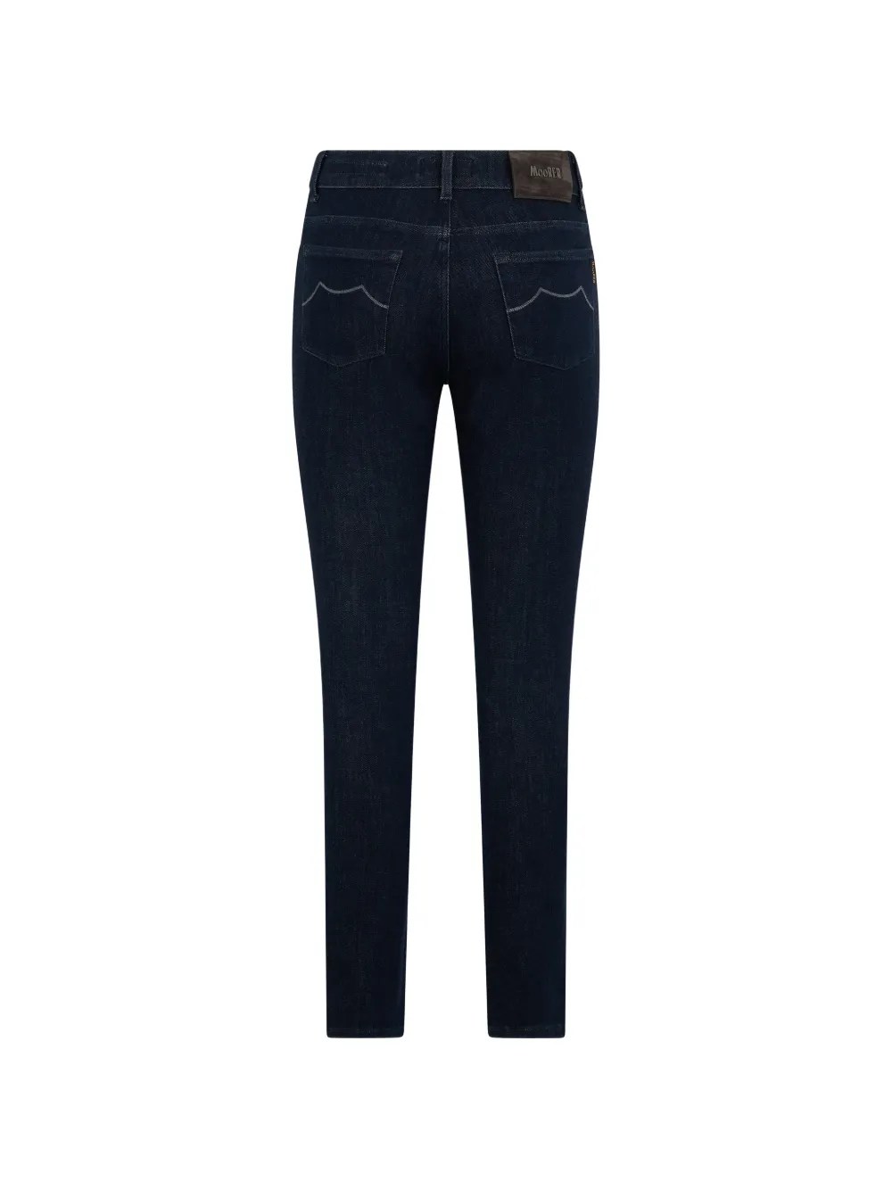 Moorer Jeans met vijf zakken Blauw