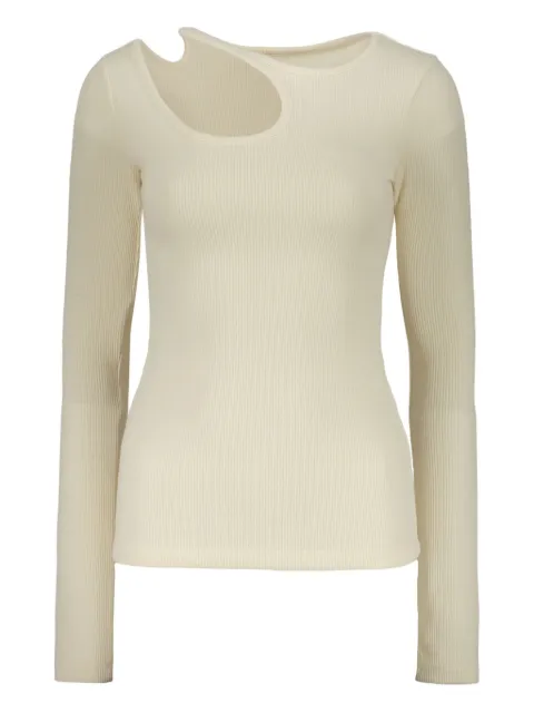 Low Classic cut-out jersey top