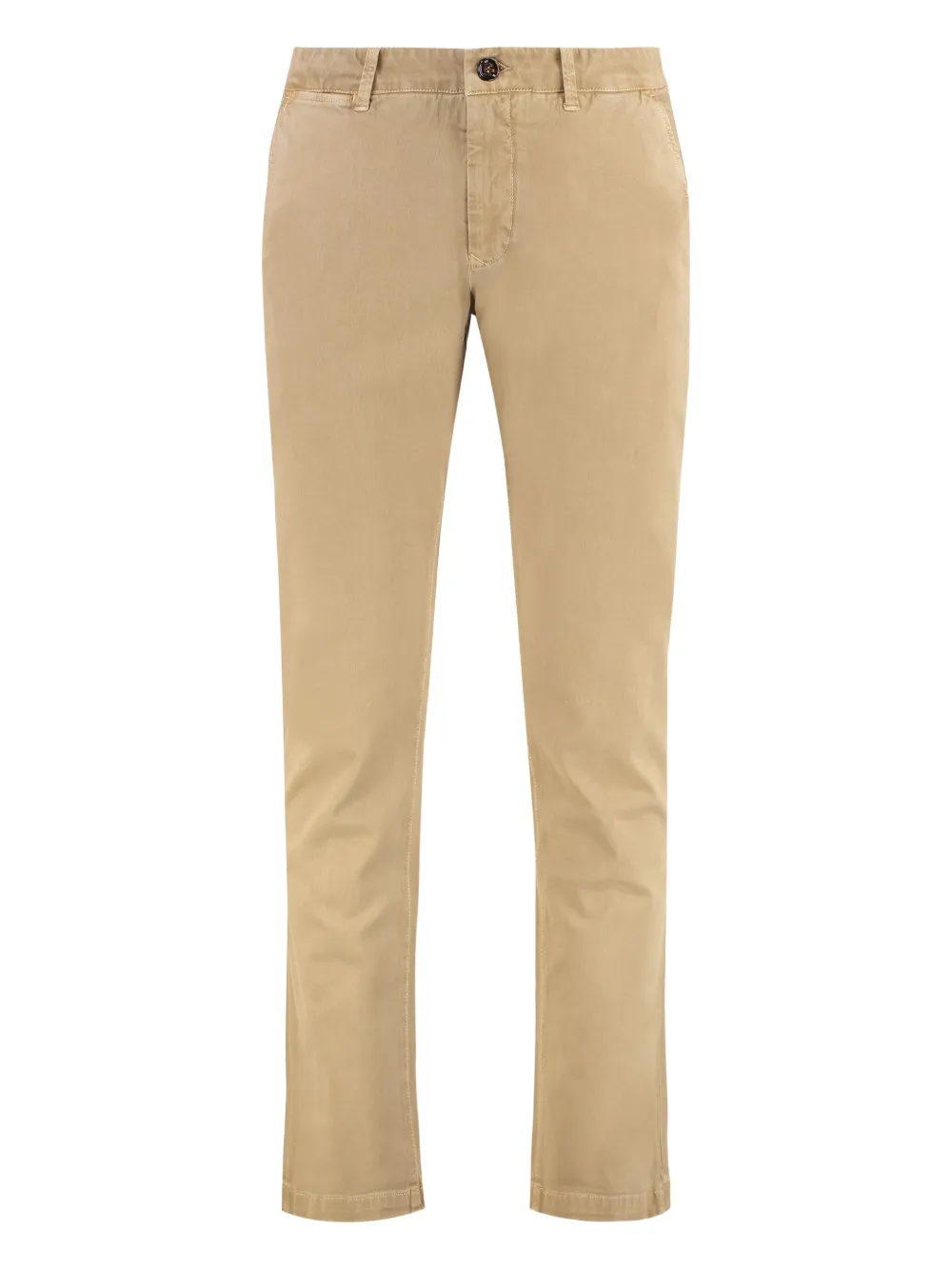 Moorer button-fastening trousers | Brown | Image 1