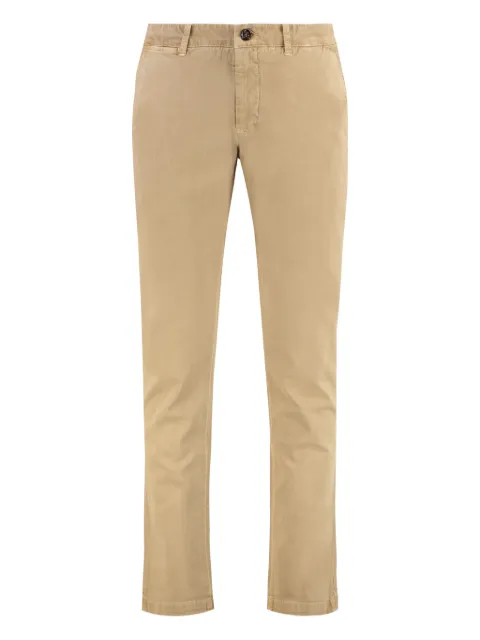 Moorer button-fastening trousers