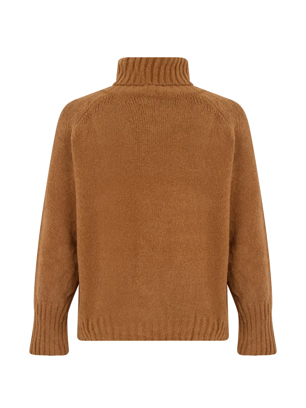 Moorer roll-neck raglan-sleeve sweater Bruin