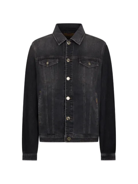 Moorer chamarra de mezclilla con botones