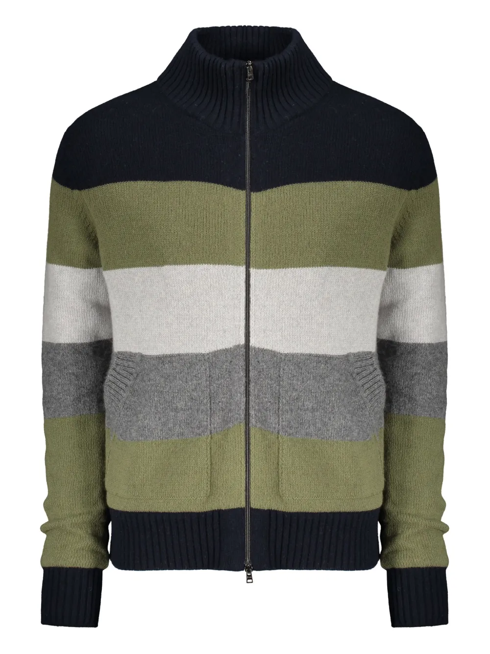 Herno striped cardigan | Black | Image 1