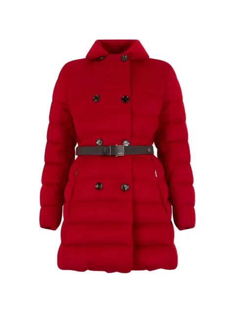 Moorer Mitria-Ilw belted double-breasted coat