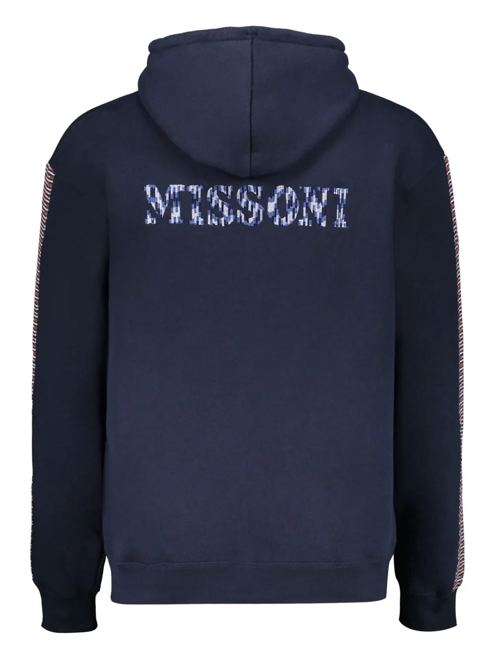 Missoni Hoodie met geborduurd logo Blauw