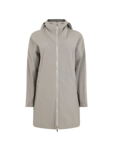 Moorer Narciso-Knh hooded raincoat