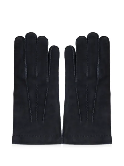 Moorer guantes con acabado de gamuza