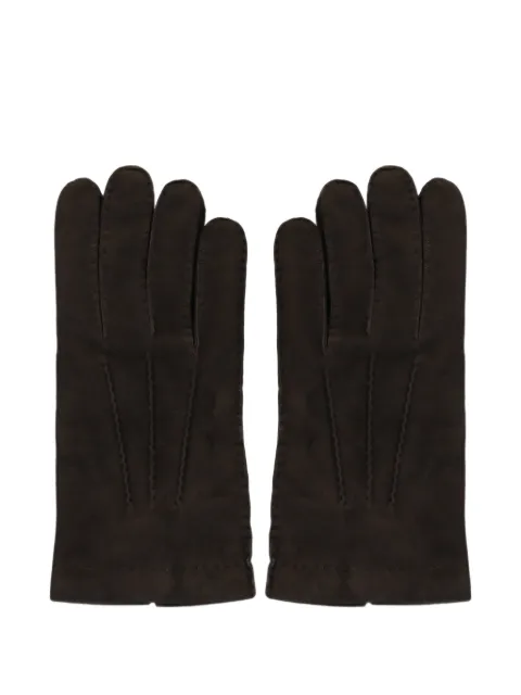 Moorer topstitched gloves