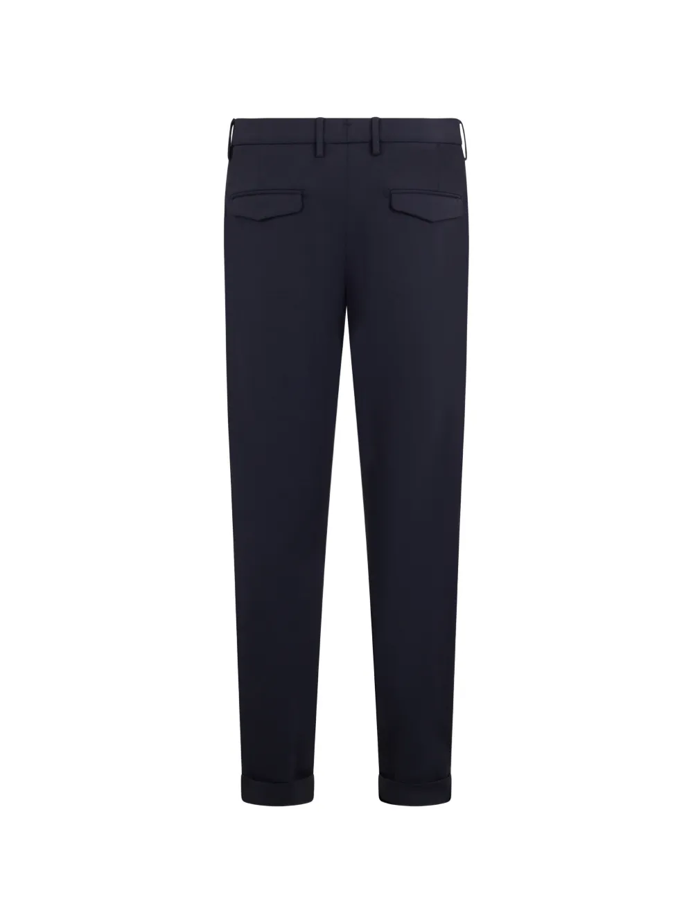 Moorer Broek met cuffs Blauw