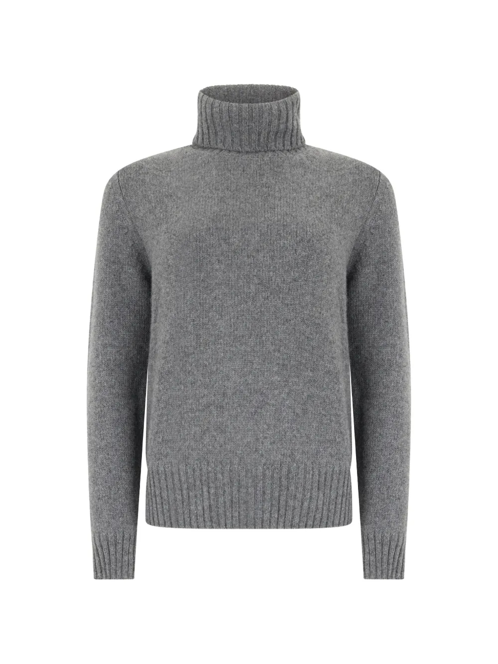 Moorer Nimraw-S3 roll-neck ribbed-trim sweater - Grey