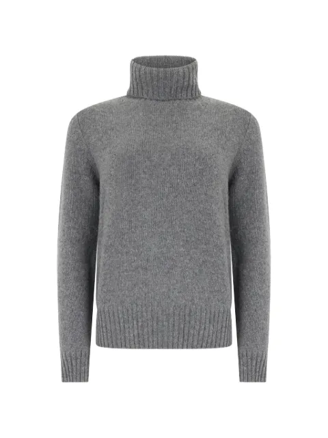 Moorer Nimraw-S3 roll-neck ribbed-trim sweater