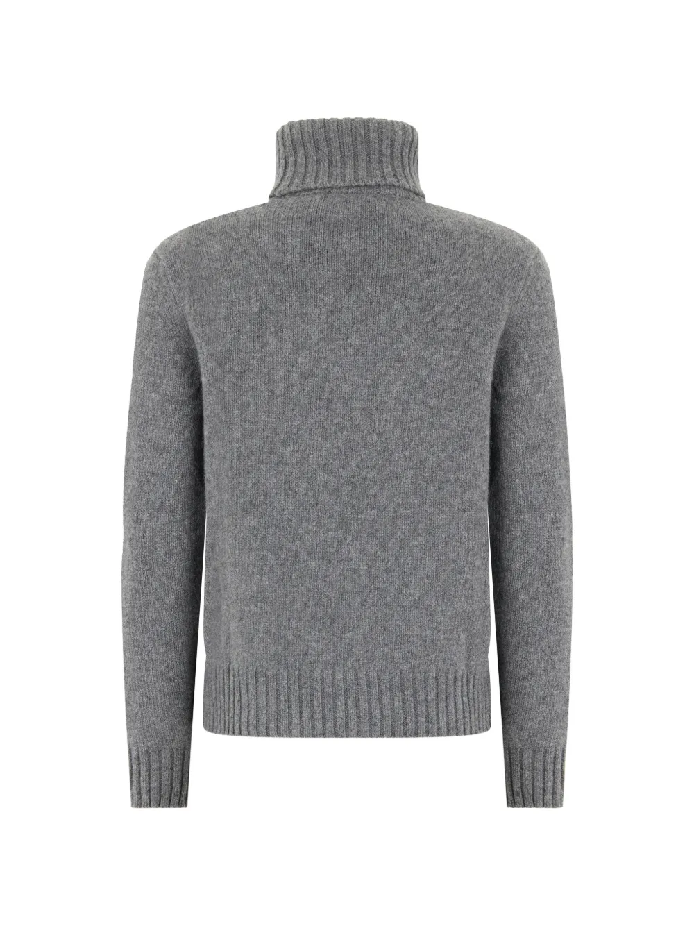 Moorer Nimraw-S3 roll-neck ribbed-trim sweater Grijs