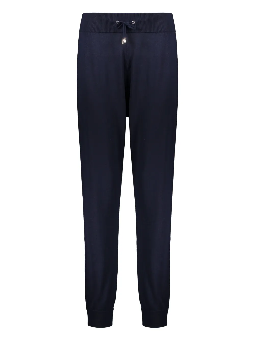 Moorer Trainingspak met trekkoordtaille en rits Blauw