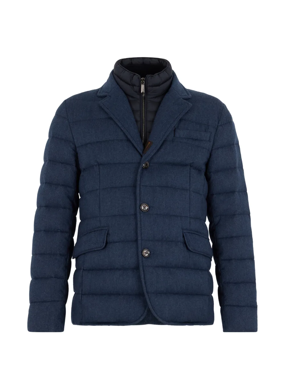 Moorer Nomos padded jacket - Blu