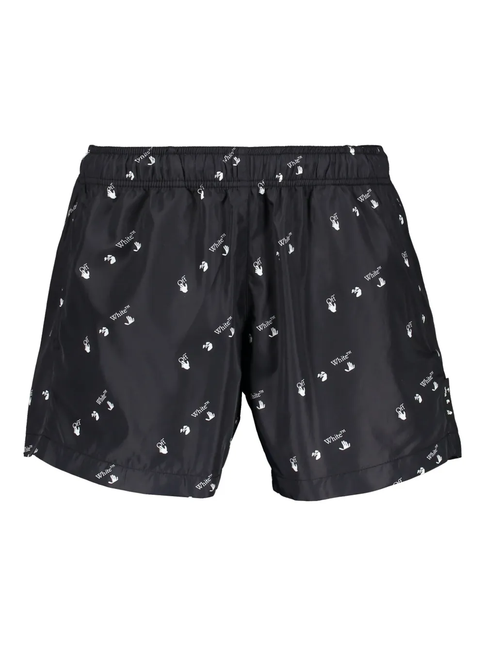 logo-print swim shorts