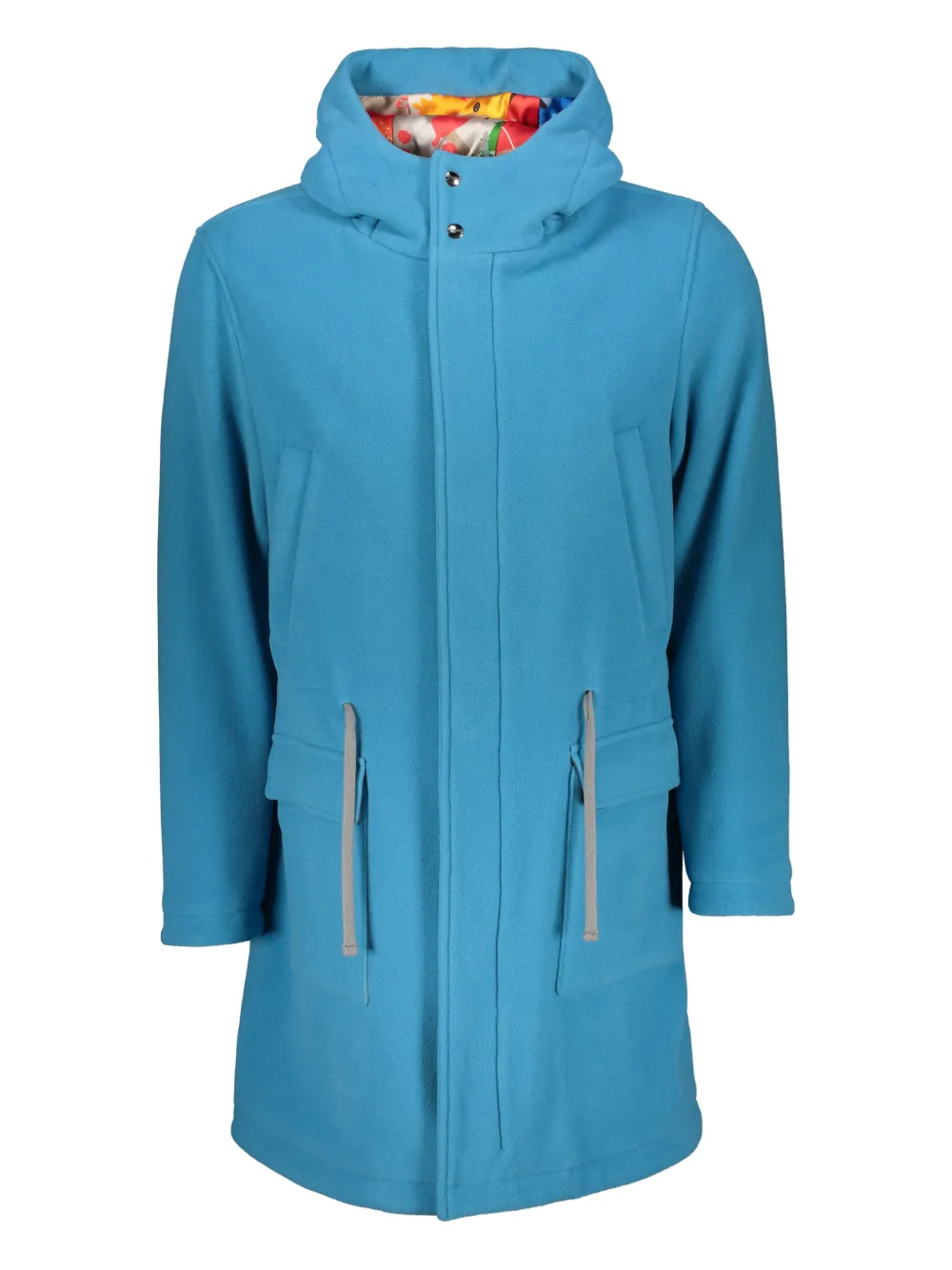 Herno hooded coat | Blue | Image 1