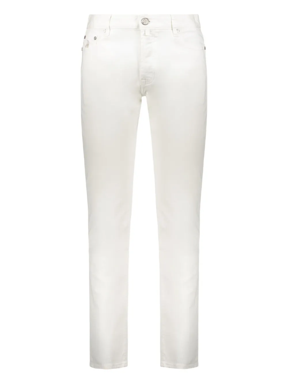 Moorer Five-pocket Jeans In White