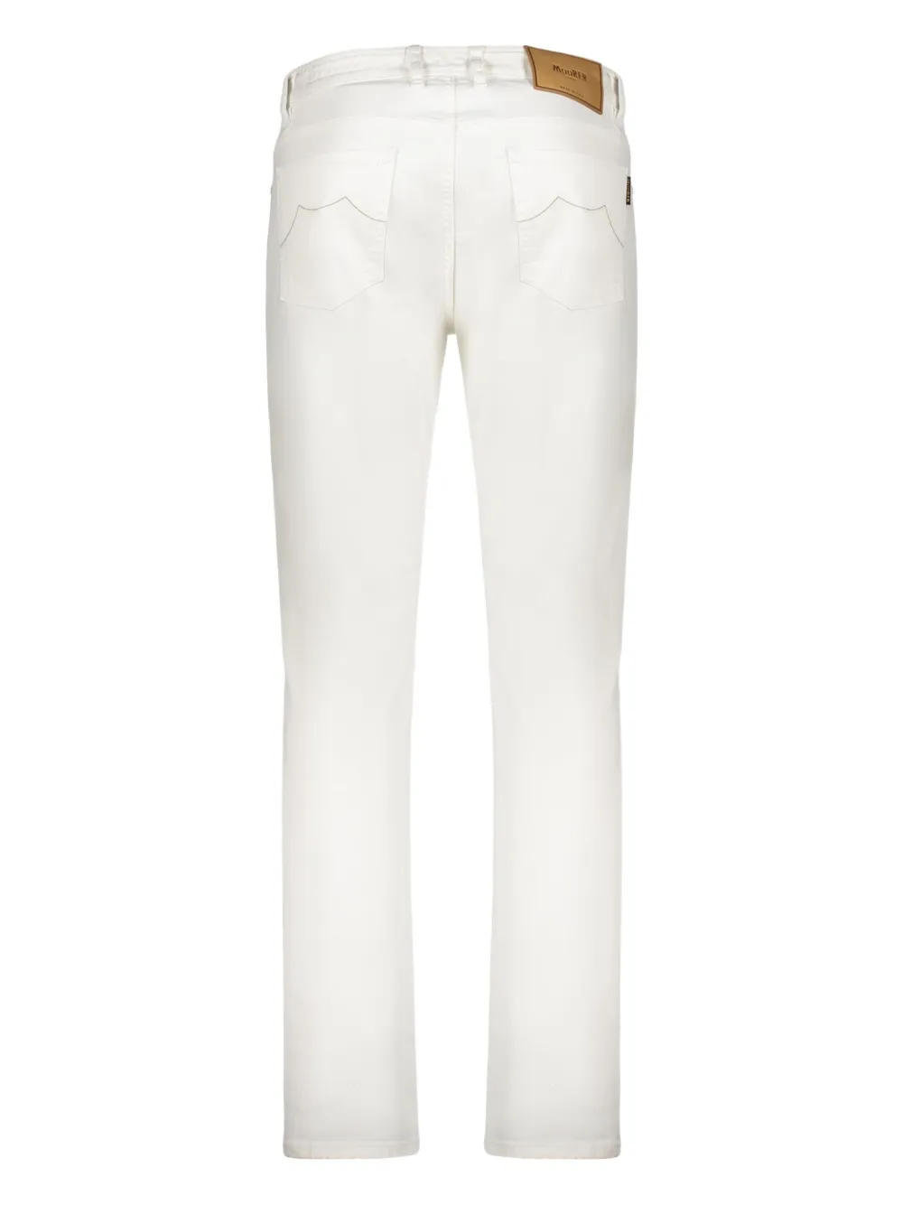 Moorer five-pocket jeans - Wit