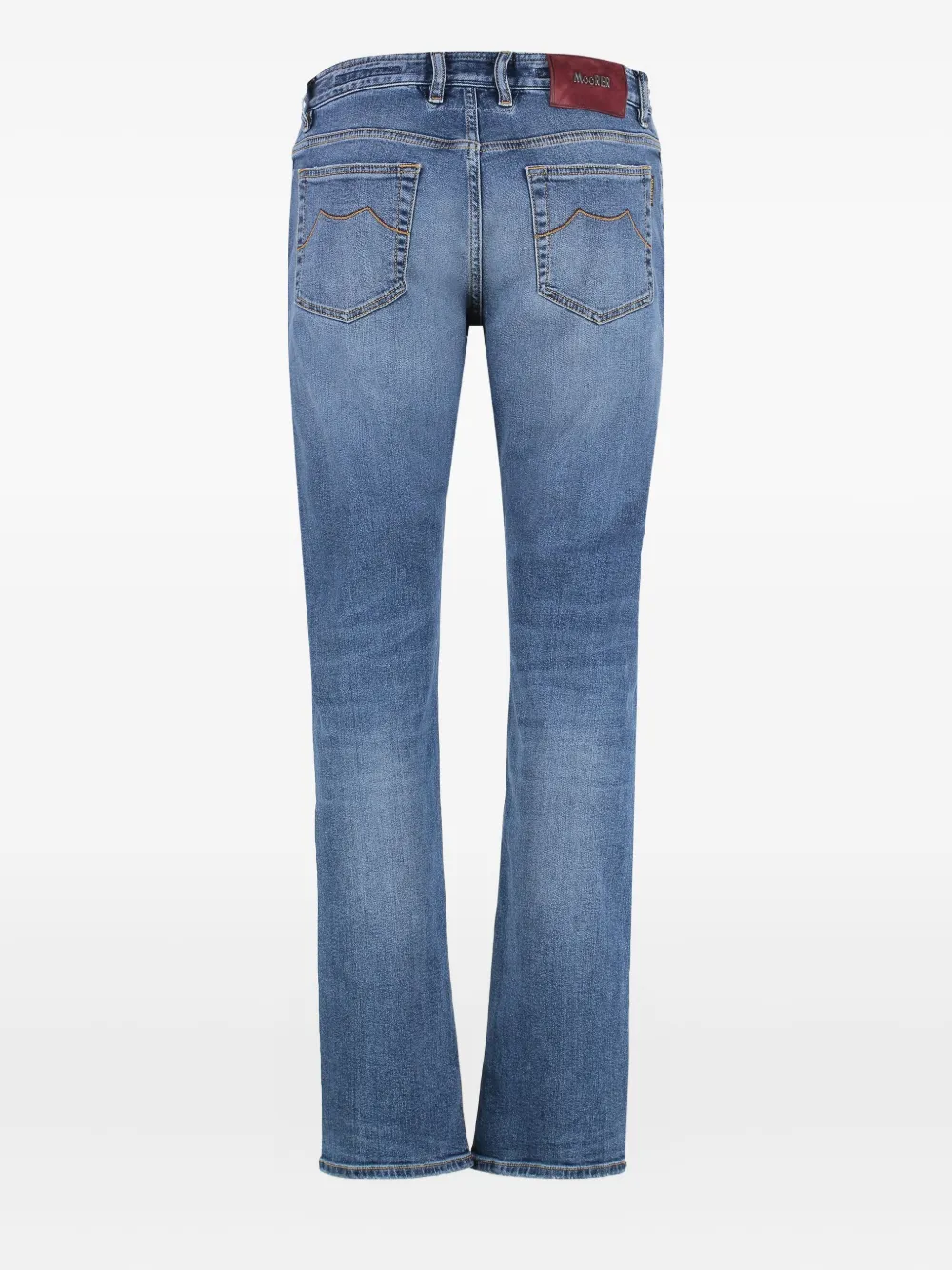 Moorer five-pocket jeans Blauw