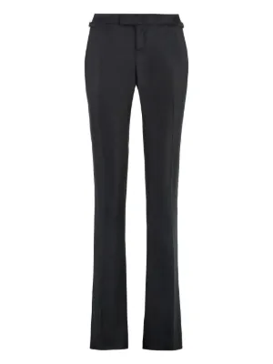 パンツ TOM FORD Woman Pants Black PAW545FAX751 LB999 TOM FORD logo-waistband Leggings | Black | FARFETCH