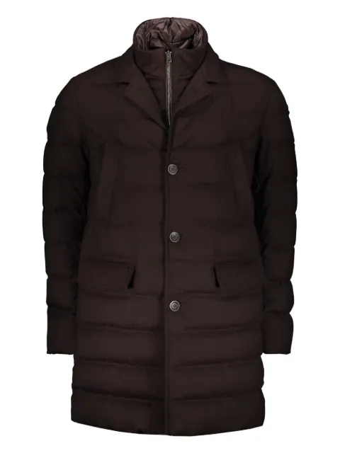 Herno detachable-collar coat